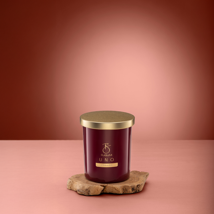 Świeca sojowa zapachowa Ruqumi Uno Cedaro 170g